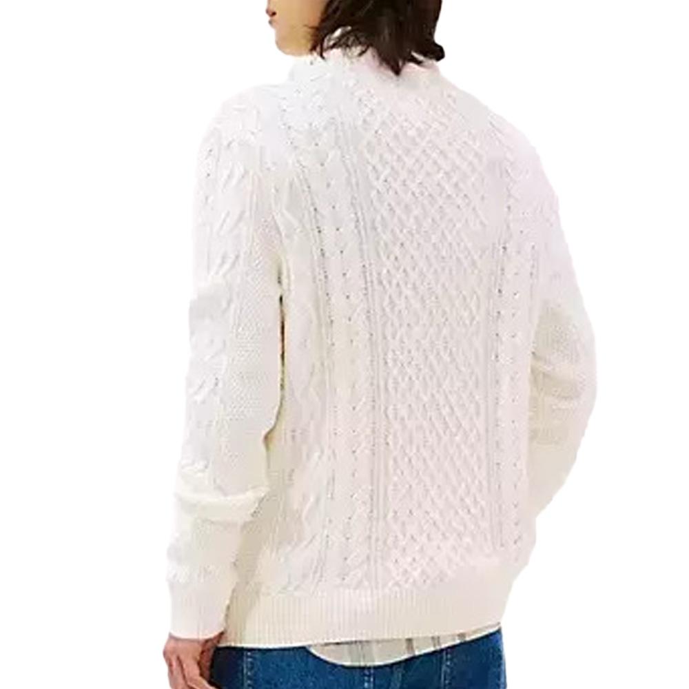 Pull Blanc Homme Tommy Hilfiger DM0DM22101 vue 2