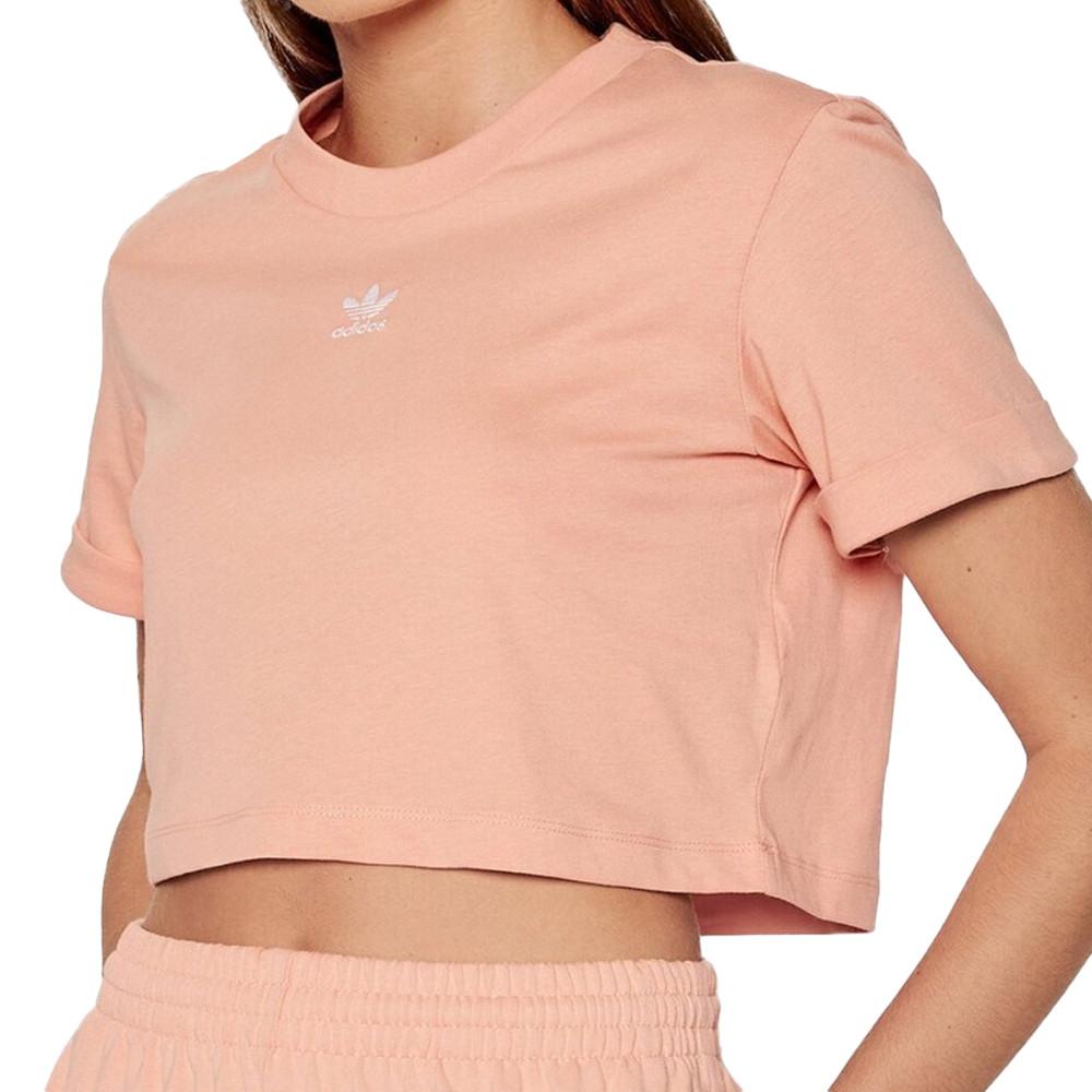 T-shirt Rose Femme Adidas H37883 pas cher