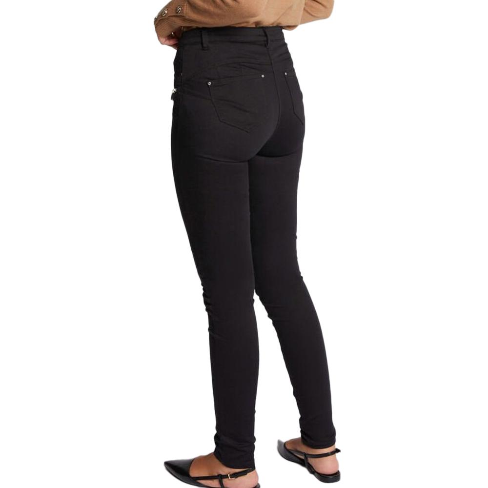 Jean Slim Noir Femme Morgan PATRICK vue 2