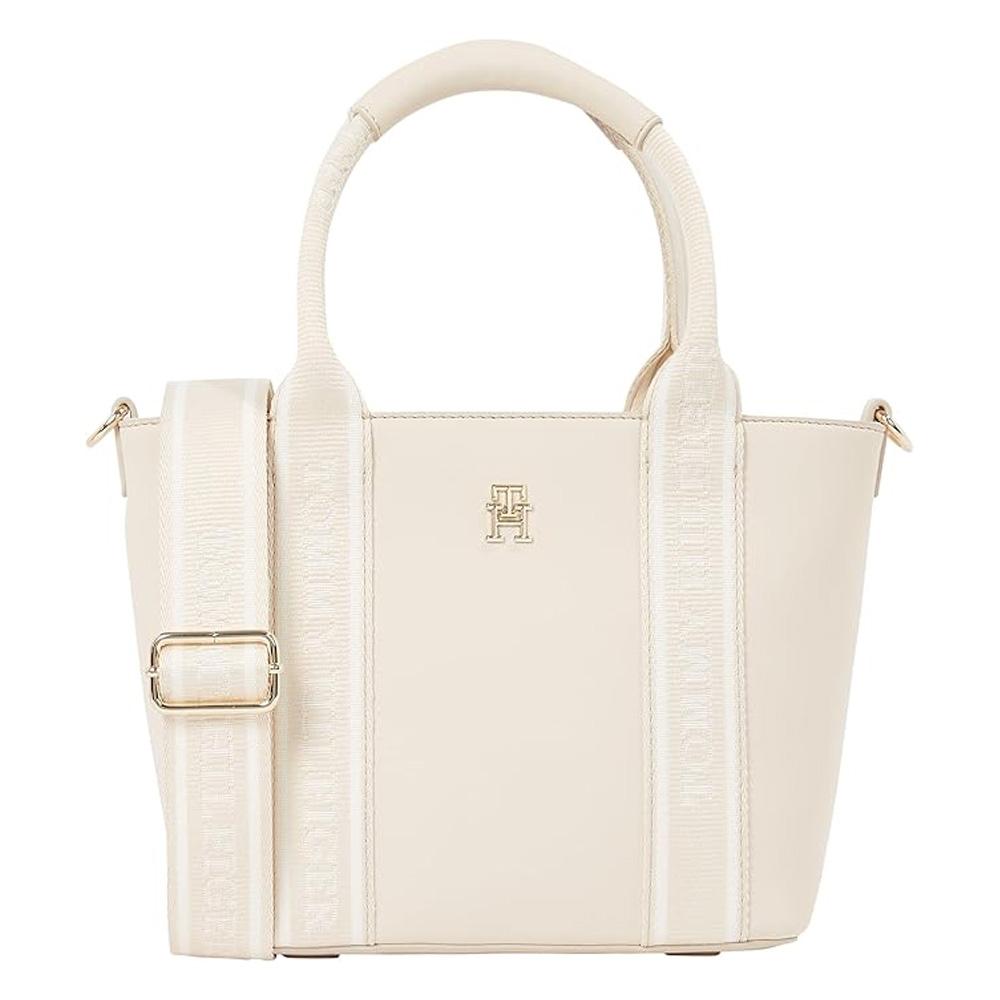 Sac à Bandoulière Blanc Femme Tommy Hilfiger AW0AW17201 pas cher