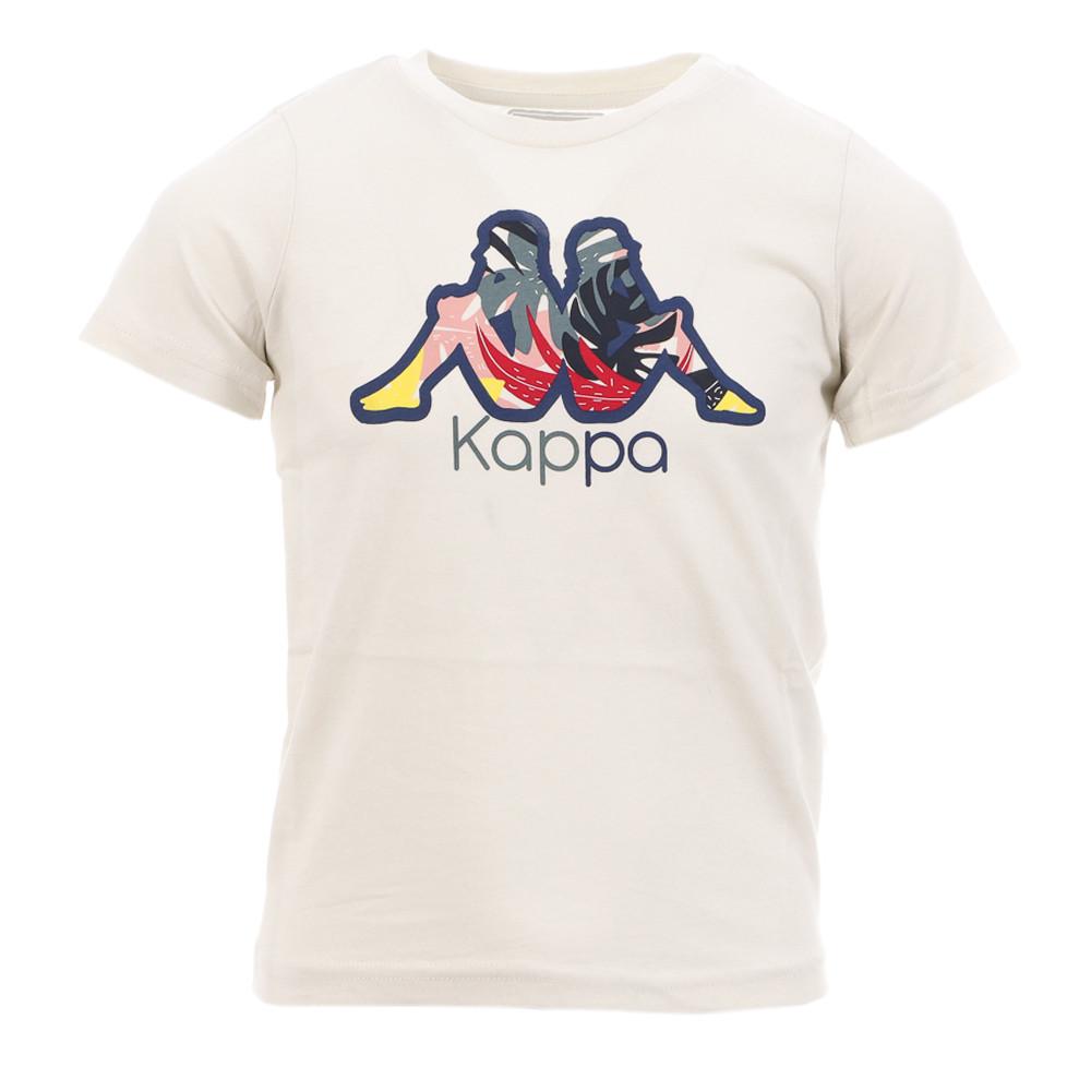 T-shirt Écru Fille Kappa Calimi pas cher