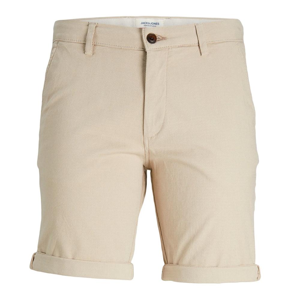 Short Chino Beige Garçon Jack & Jones Basic pas cher