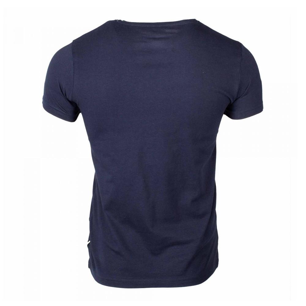 T-shirt Marine Homme La Maison Blaggio Michak vue 2