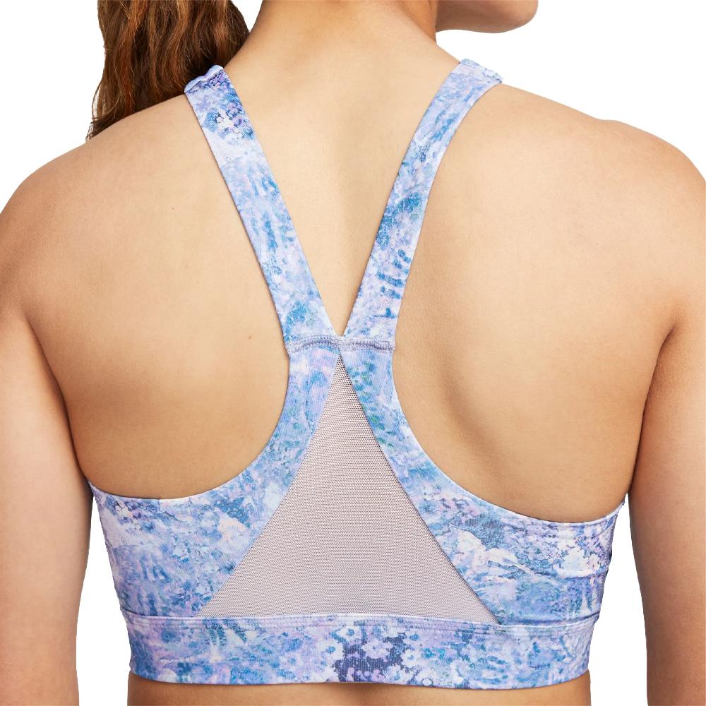 Brassière Bleu/Blanc Femme Nike Aop vue 3