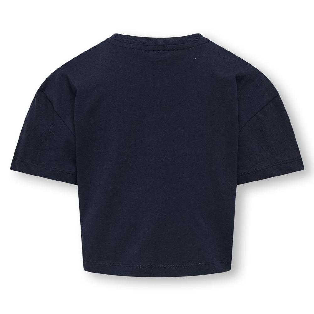 T-Shirt Marine Fille Kids ONLY Kogrexa vue 2