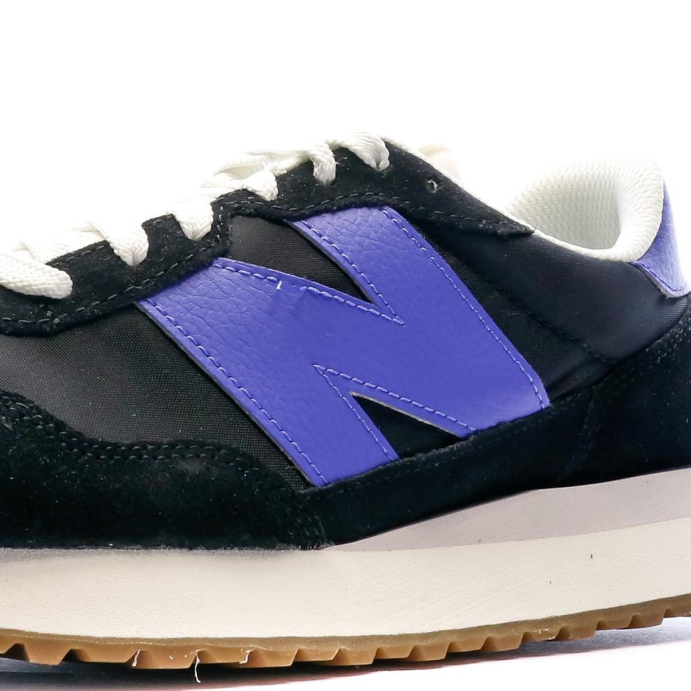 WS237 Baskets Noir/Bleu Femme New Balance vue 7