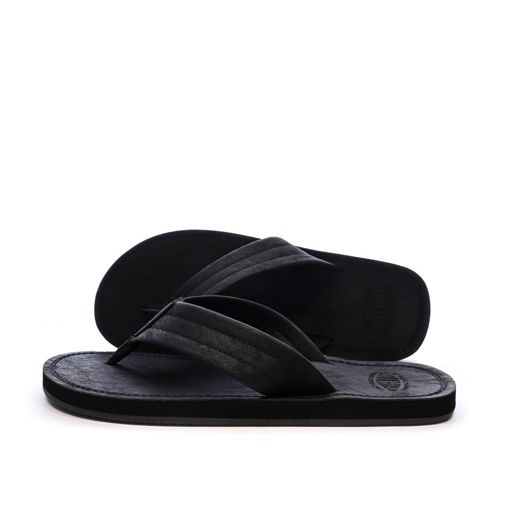 Chanclas negras para hombre Superdry Vintage Flip Flop barato