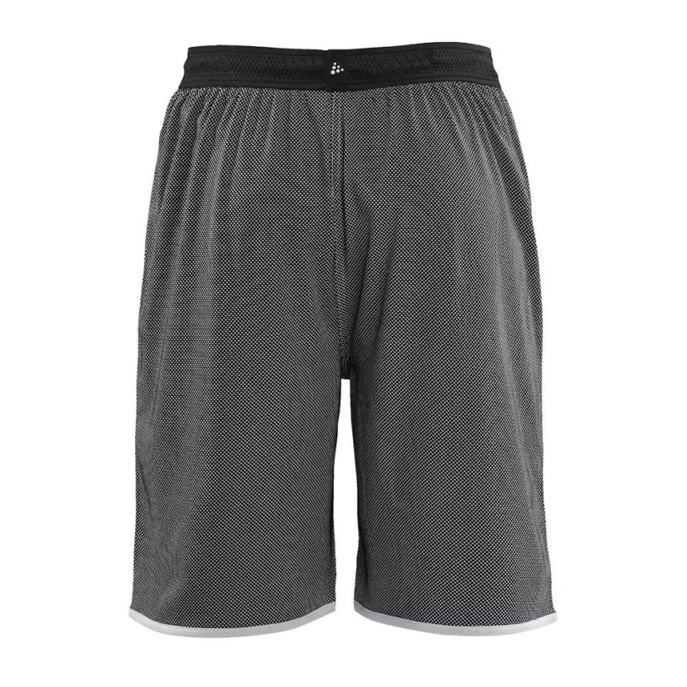 Short Noir/Blanc Homme Craft Progress Reversible vue 2