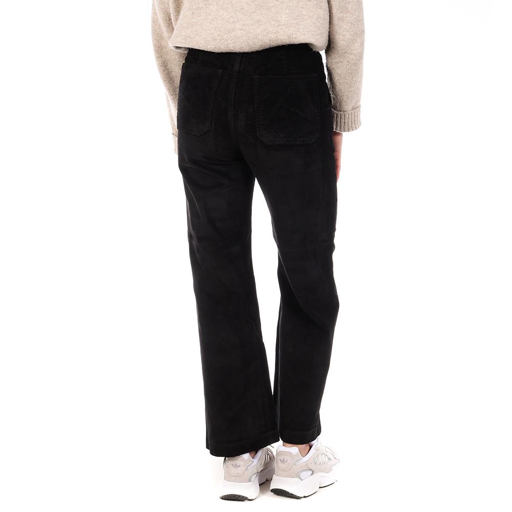 Pantalon en Velours Noir Femme Oraije Pedro vue 2