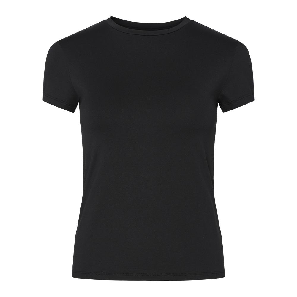 T-Shirt Noir Femme Pieces Fylla pas cher