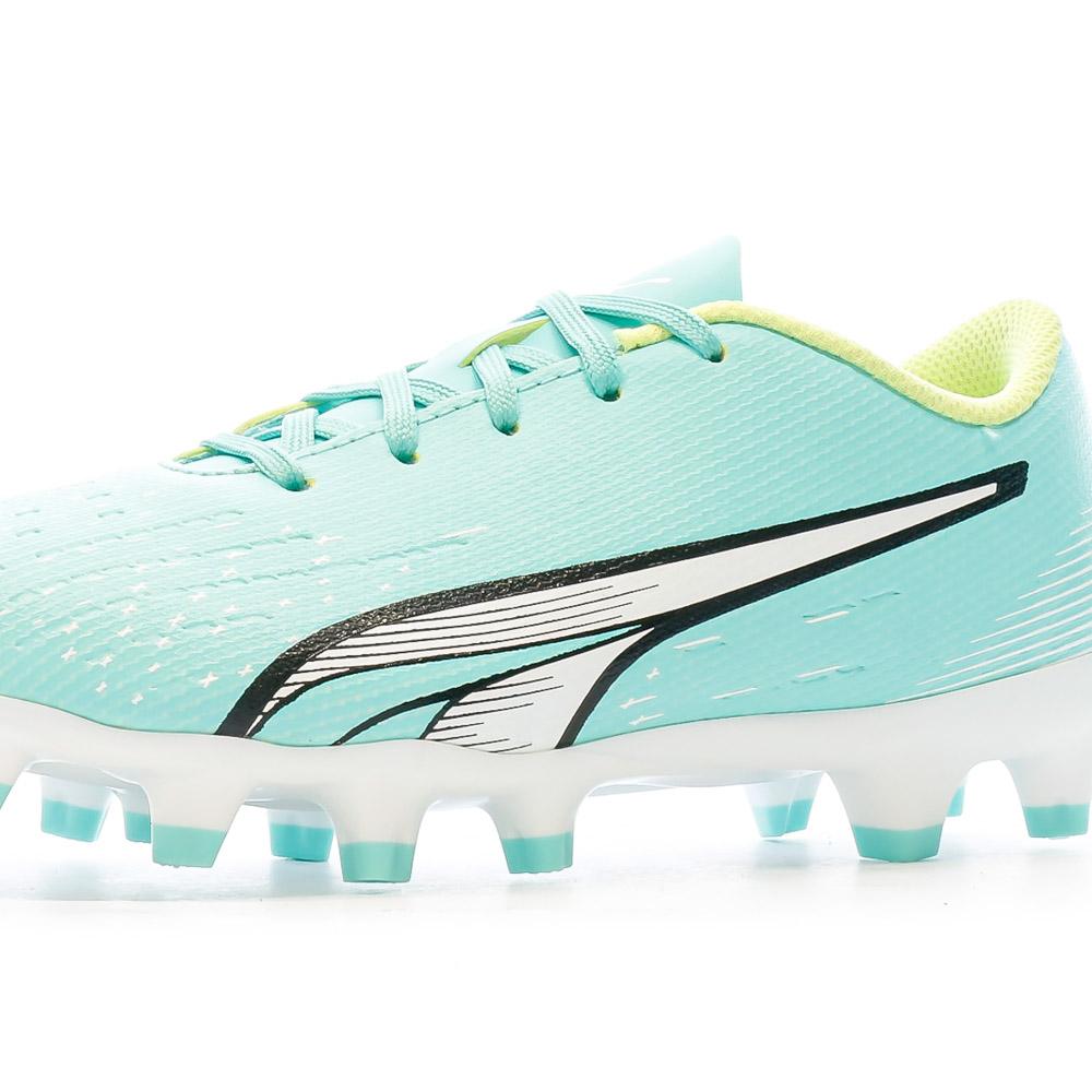 Chaussures de Football Bleu Garçon Puma Ultra Play vue 7