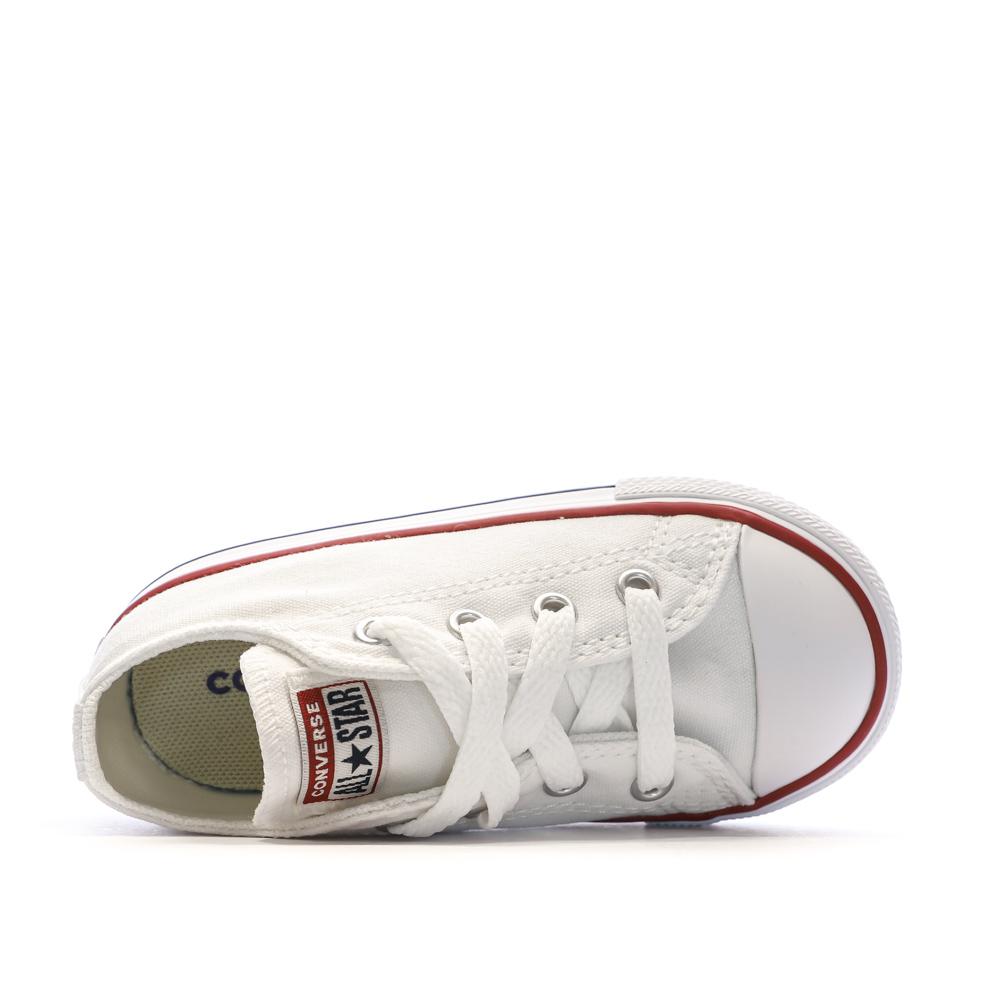 Baskets Blanches Garçon/Fille Converse Chuck Taylor All Star Seasonal vue 4