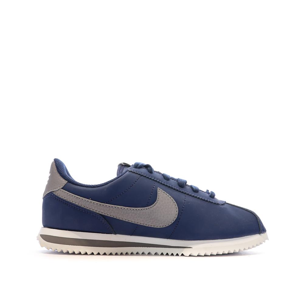 Baskets Marine Garçon Nike Cortez vue 2