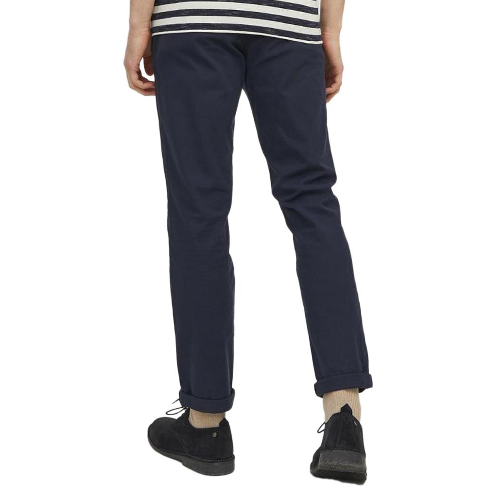 Pantalon Chino Marine Foncé Homme Jack & Jones Marco vue 2