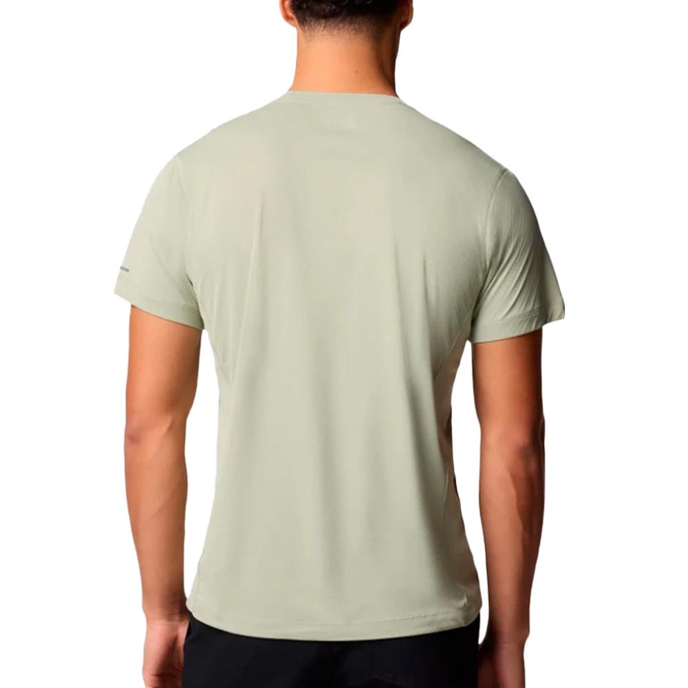 T-Shirt Vert Homme Columbia Zero vue 2
