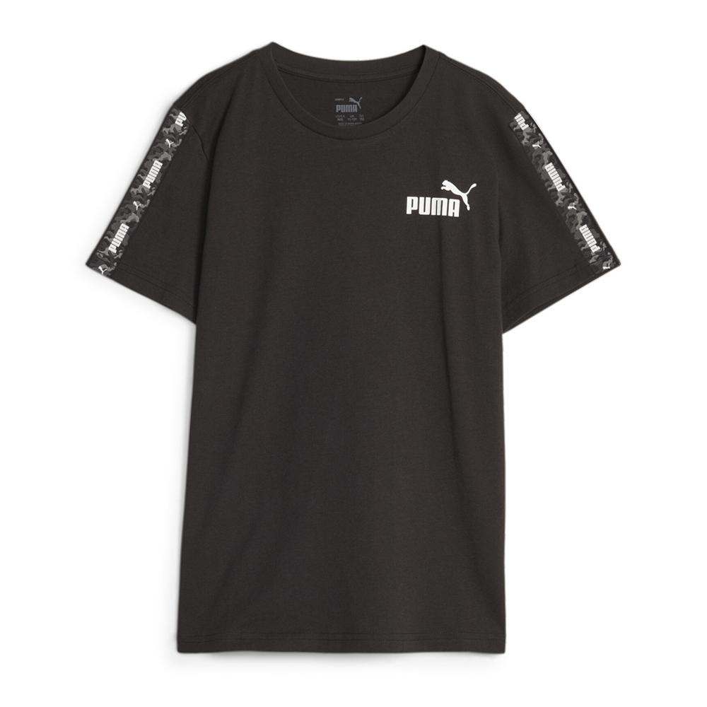 T-shirt Noir Garçon Puma Camo T pas cher