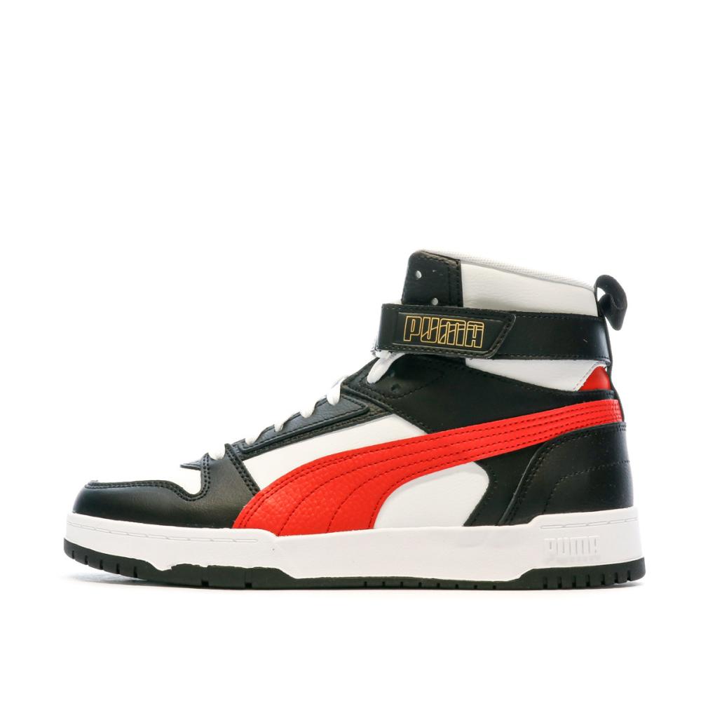 Baskets Noir/Rouge Homme Puma Rbd Game pas cher