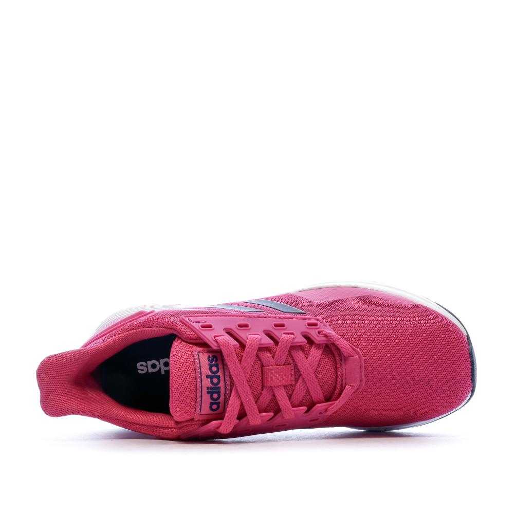 Baskets Roses Mixte Adidas Duramo 9 K vue 4
