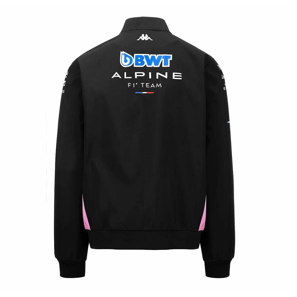 Veste Noire Garçon Kappa Amdacy Alpine F1 vue 2