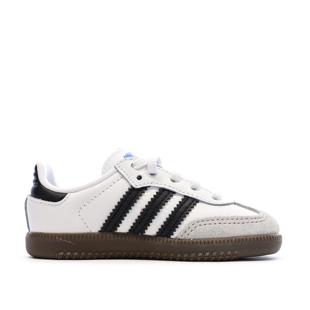 Zapatillas blancas para bebé/niño Adidas Samba OG Cf El I ver 2