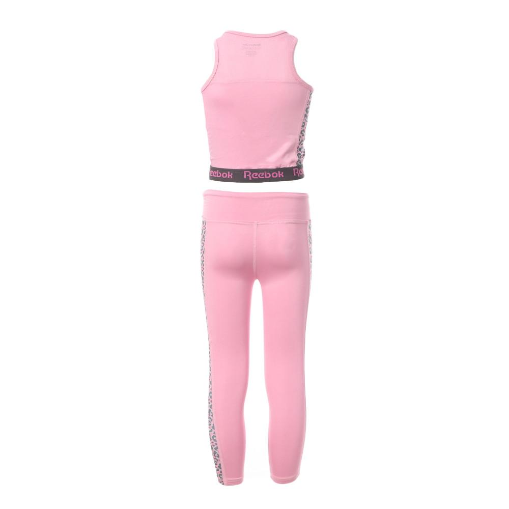 Ensemble de Survêtements Rose Fille Reebok Animal Active vue 2