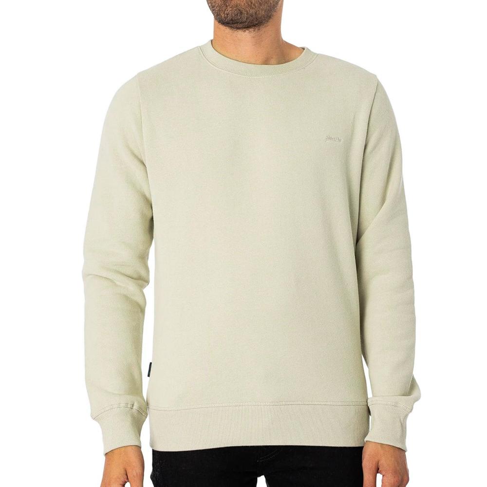 Sweat Beige Homme Superdry Essential pas cher