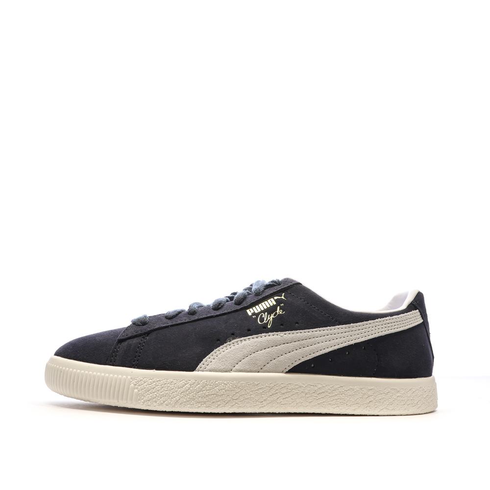 Baskets Marine Homme Puma Clyde Og pas cher