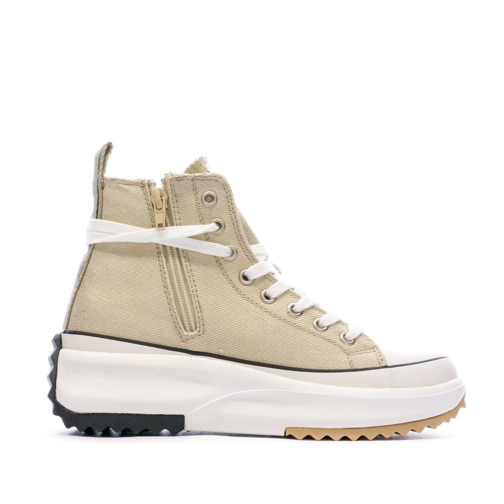 Baskets Doré Femme Replay Aqua Clean vue 2
