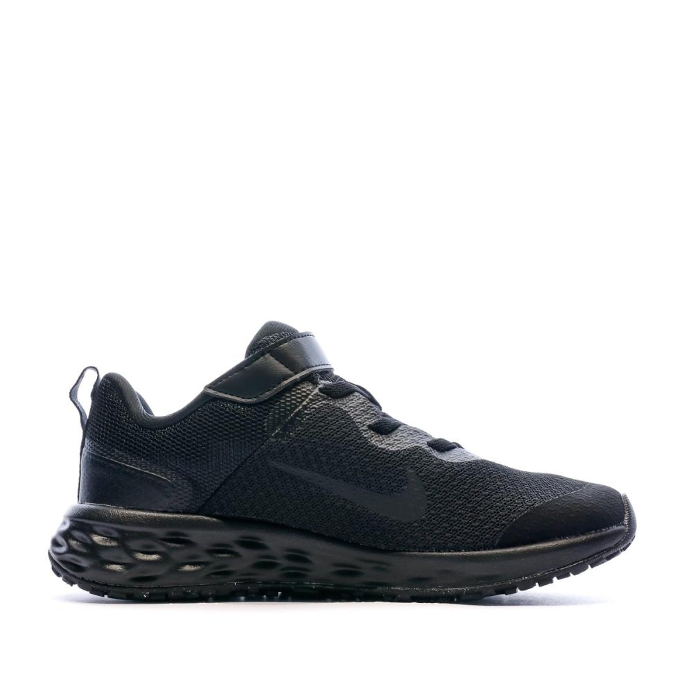 Baskets Noir Garçon Nike Revolution 6 vue 2