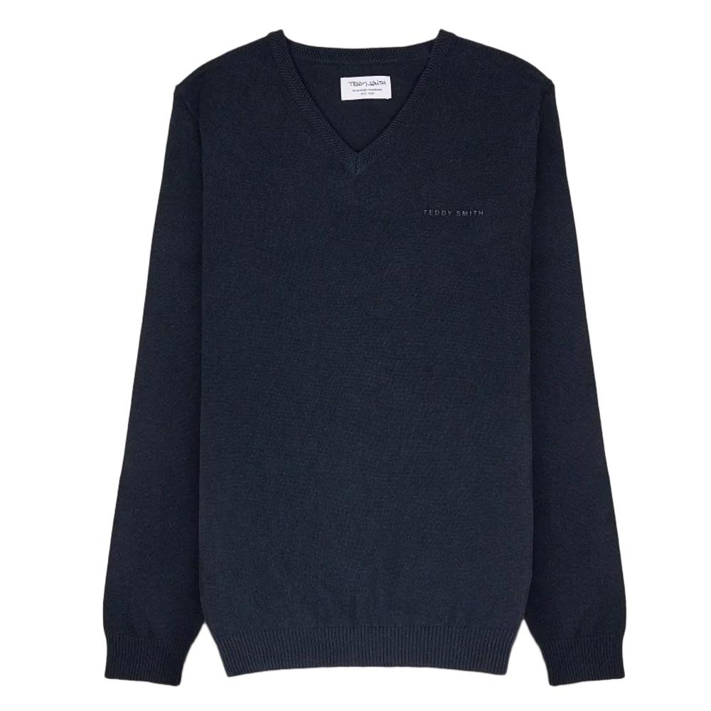 Pull Marine Homme Teddy Smith Pulser 3 vue 3