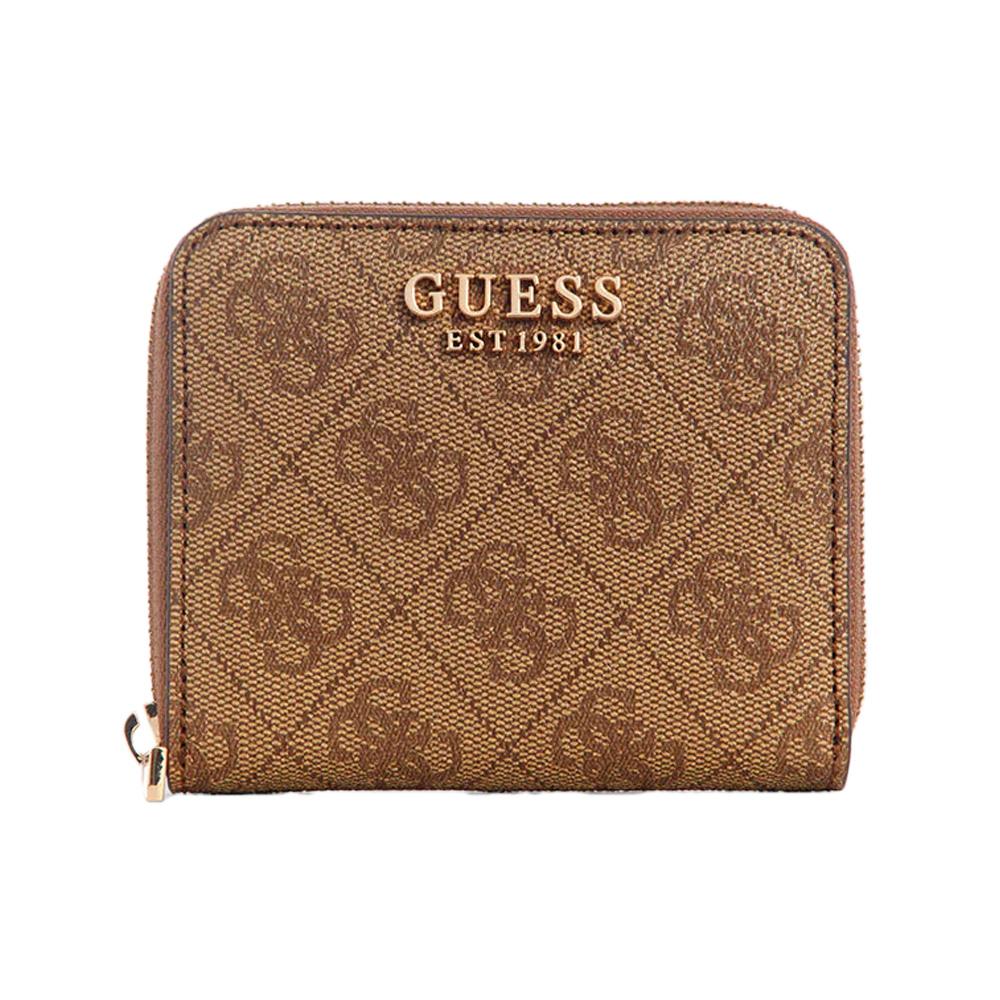 Portefeuille Marron Femme Guess Laurel pas cher
