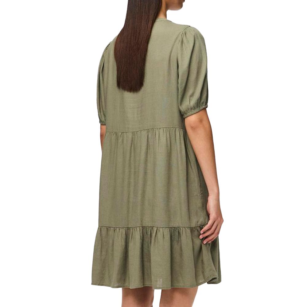 Robe Kaki Femme Pieces Pias vue 2