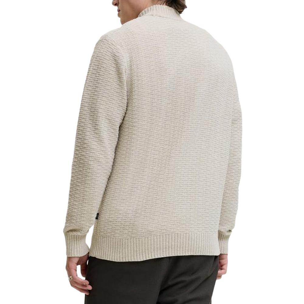 Pull Beige Homme Jack & Jones Jeremy vue 2