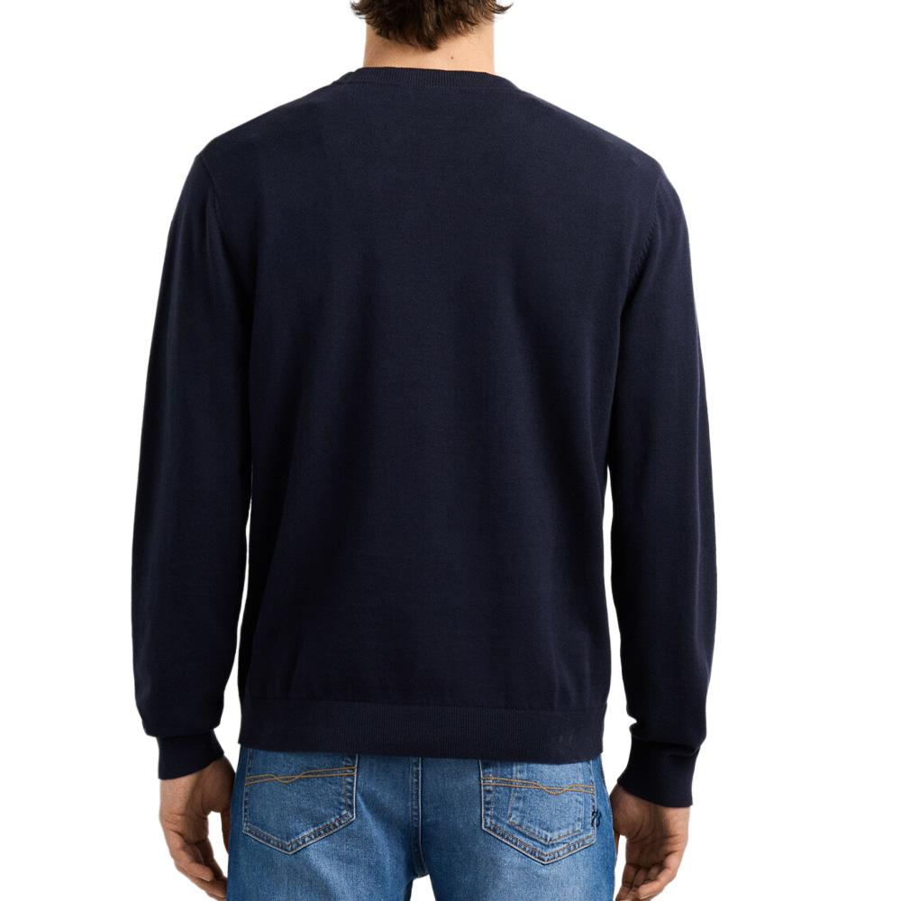 Pull Marine Homme Pepe jeans Daniels vue 2