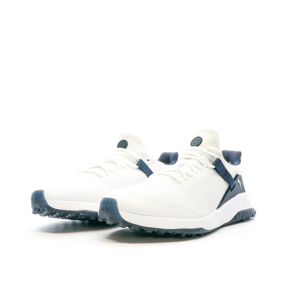 Chaussures de golf Blanches Homme Puma Fusion Evo vue 6
