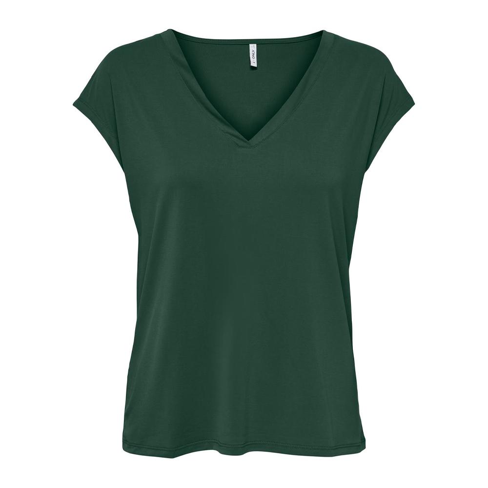 T-Shirt Vert Femme Only Free Life pas cher