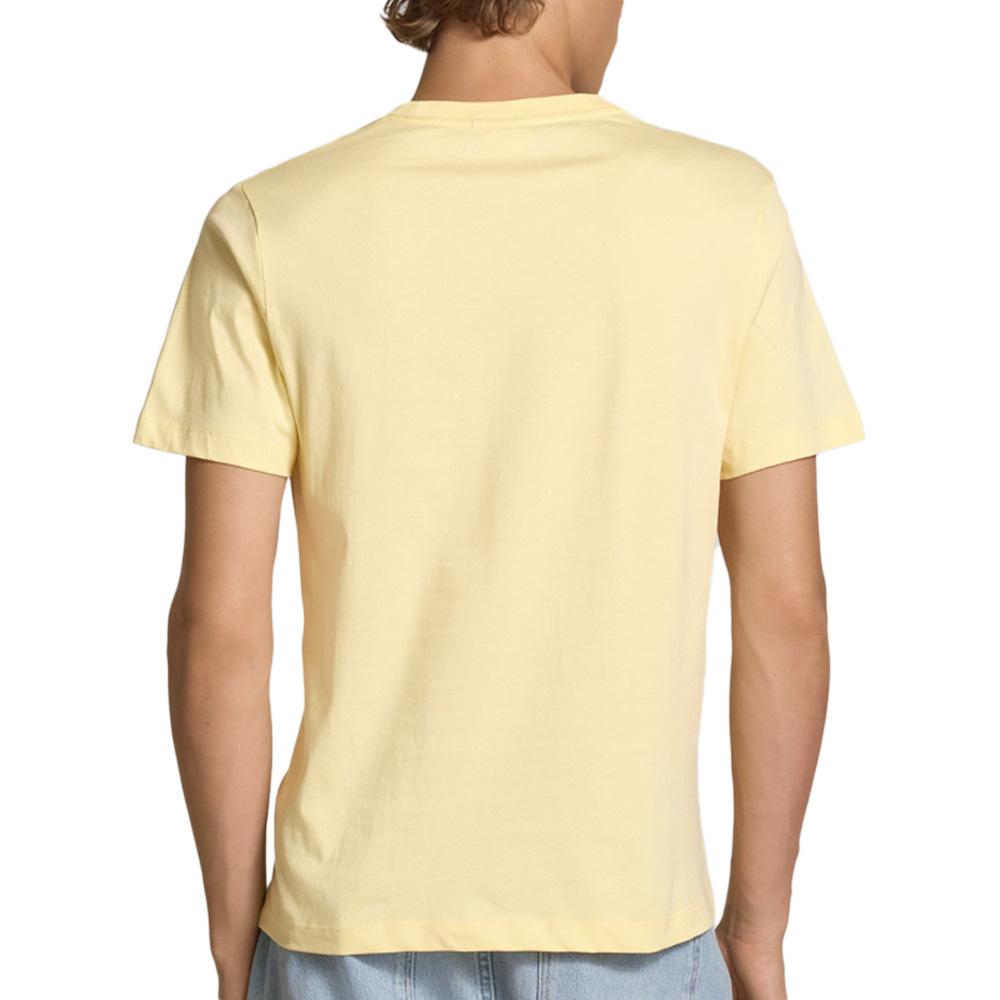 T-shirt Jaune Homme Pepe jeans Milton vue 2