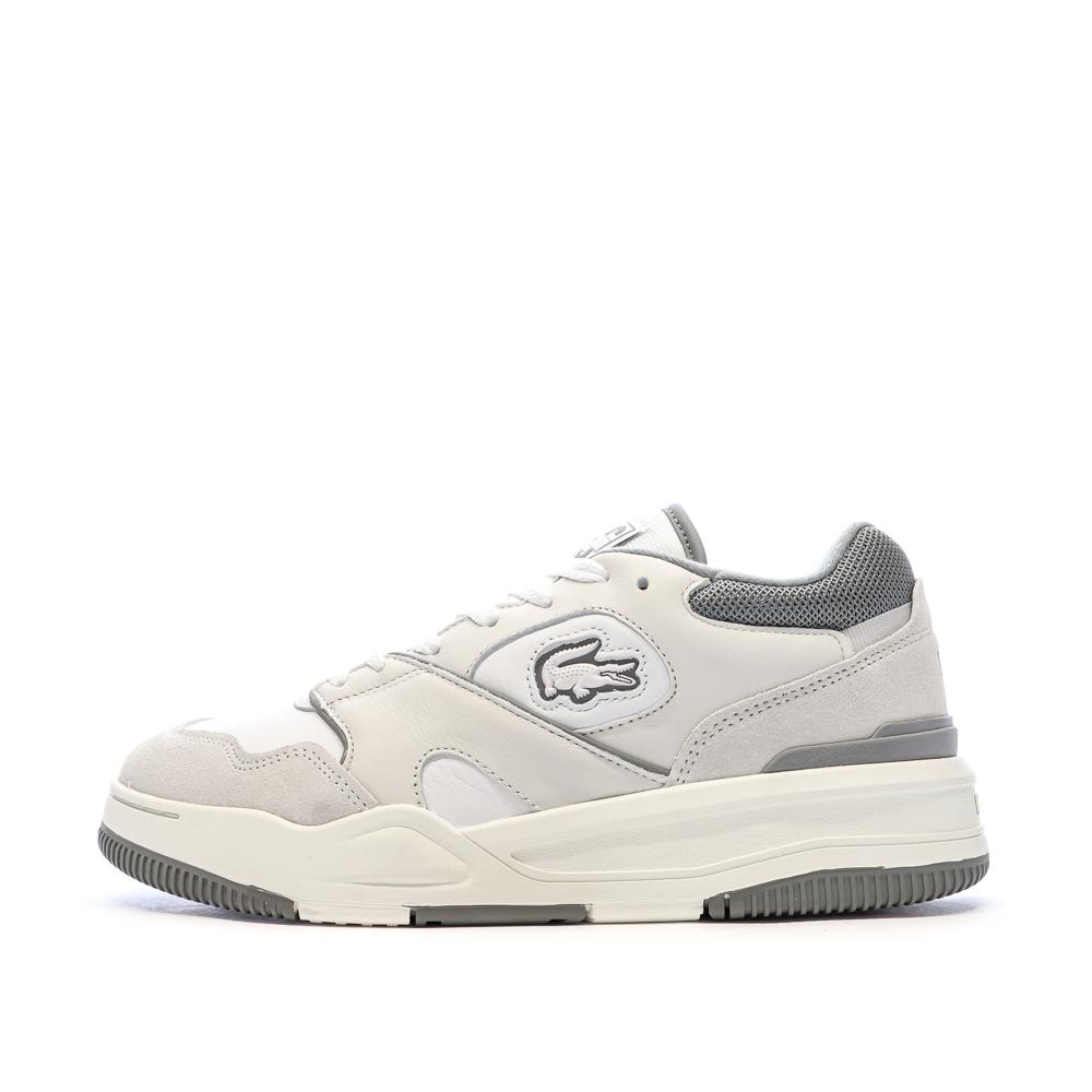 Baskets Beiges Homme Lacoste Lineshot 124 pas cher