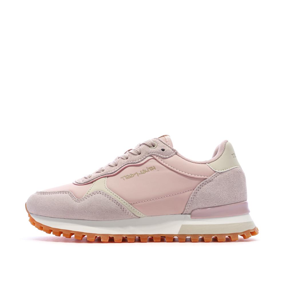 Baskets Roses Femme Teddy Smith 120515 pas cher