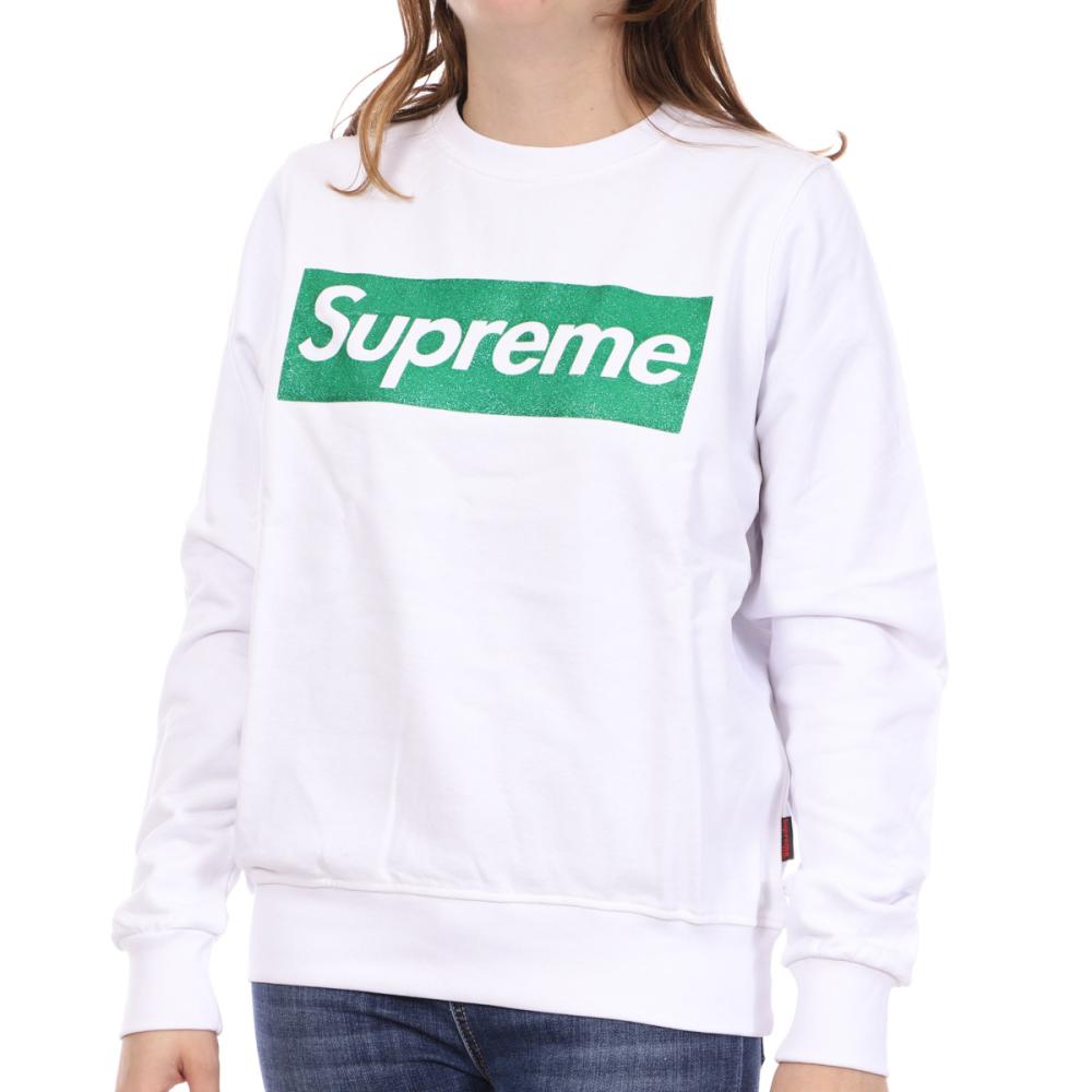 Sweat Blanc/Vert Femme Supreme Grip Rosalba pas cher