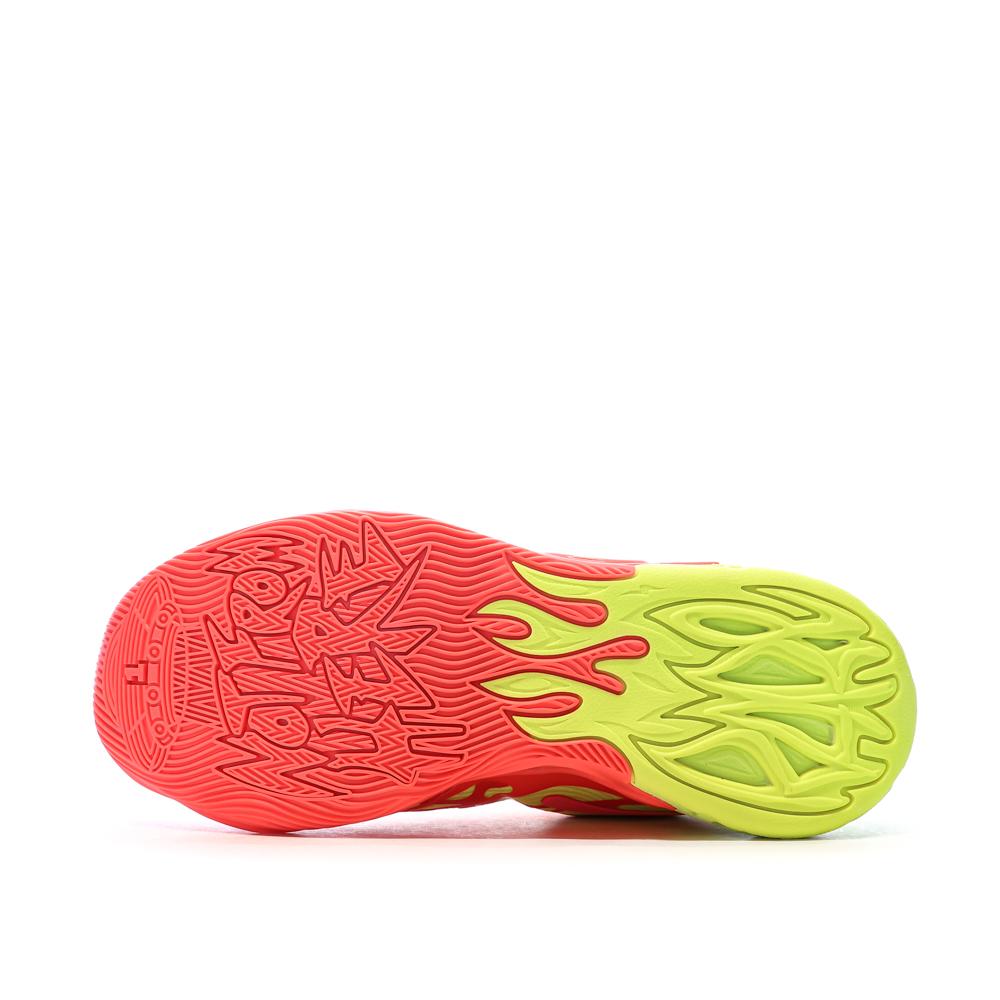 Chaussures de Basketball Jaune/Rose Puma Mb.04 1love vue 5