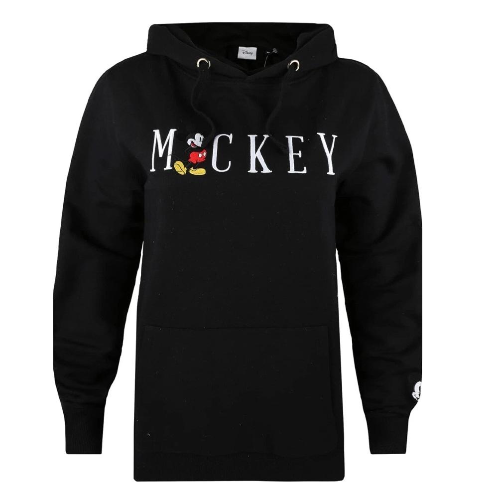 Sweat à Capuche Noir Femme Disney MickeyHood pas cher