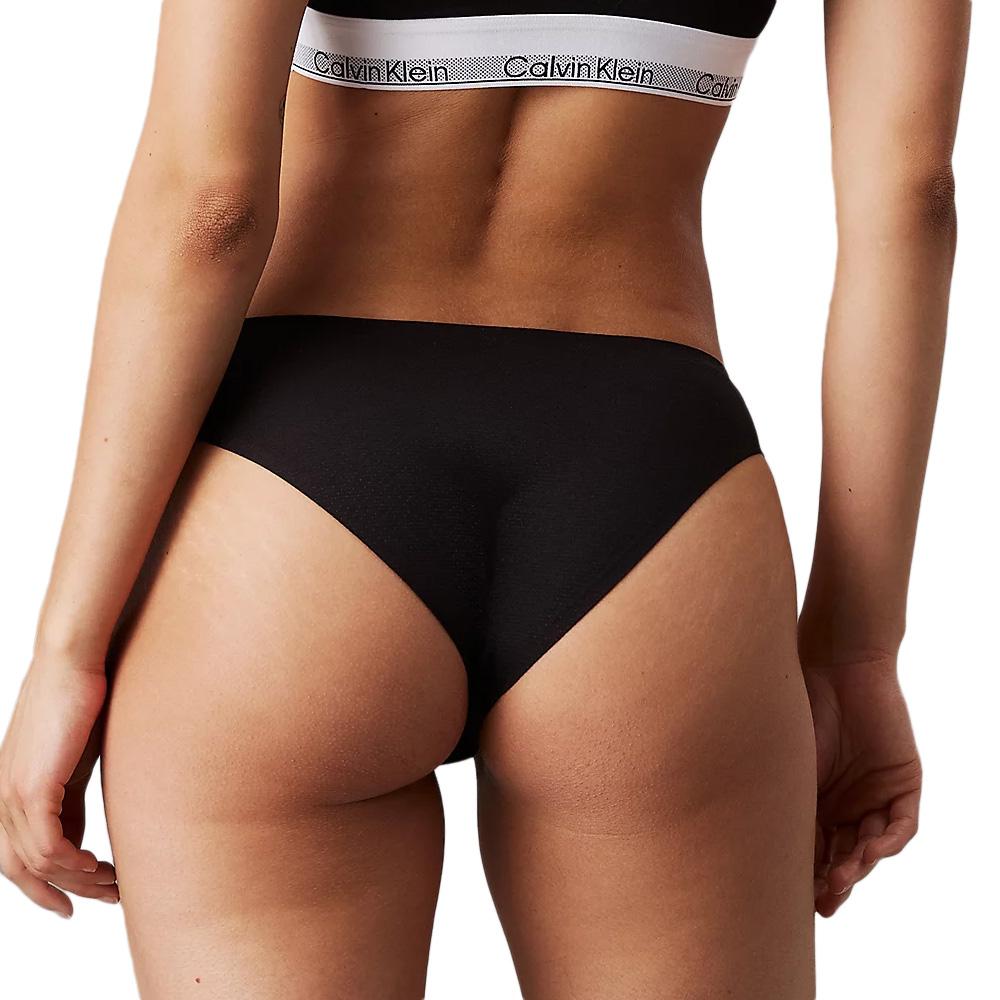 Culotte Noires Femme Calvin Klein Jeans Bikini vue 2