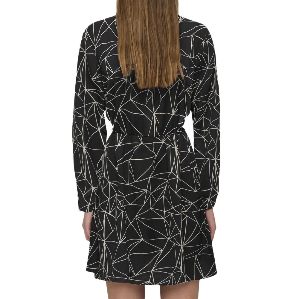 Robe Noir/Blanc à Motifs Femme JDY Piper vue 2