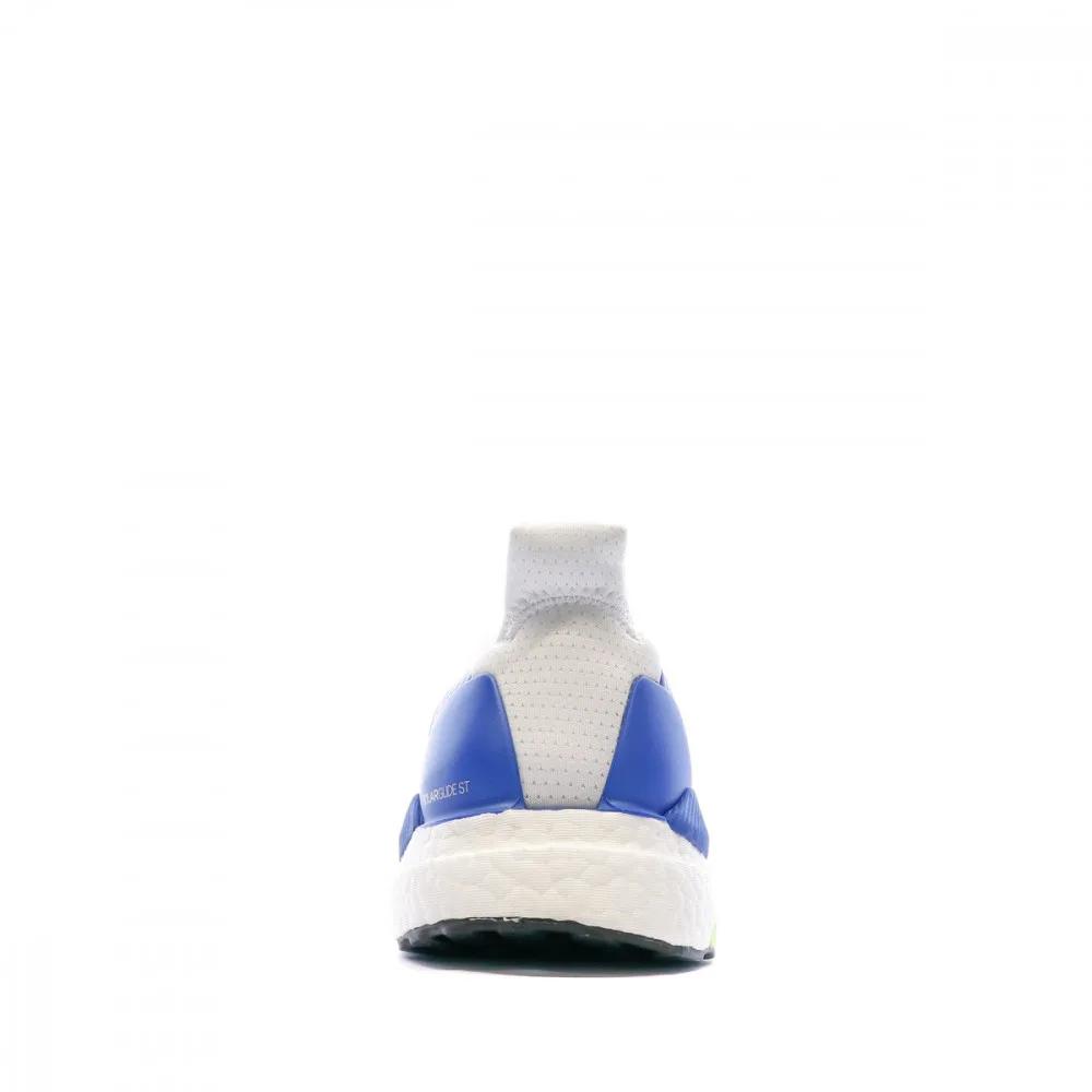 Chaussures de running gris clair homme Adidas Solar Glide ST 19 vue 3