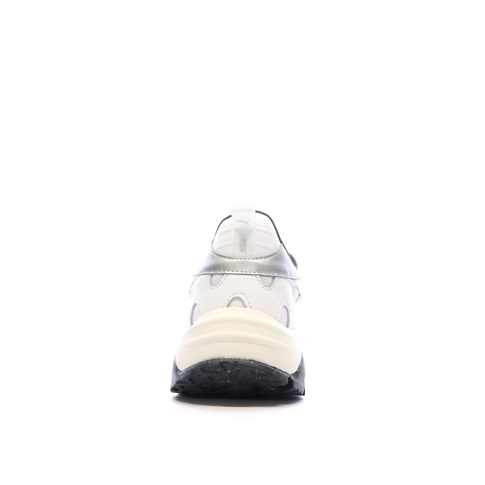 Baskets Blanches Mixte Puma RS-Trck Metallic vue 3