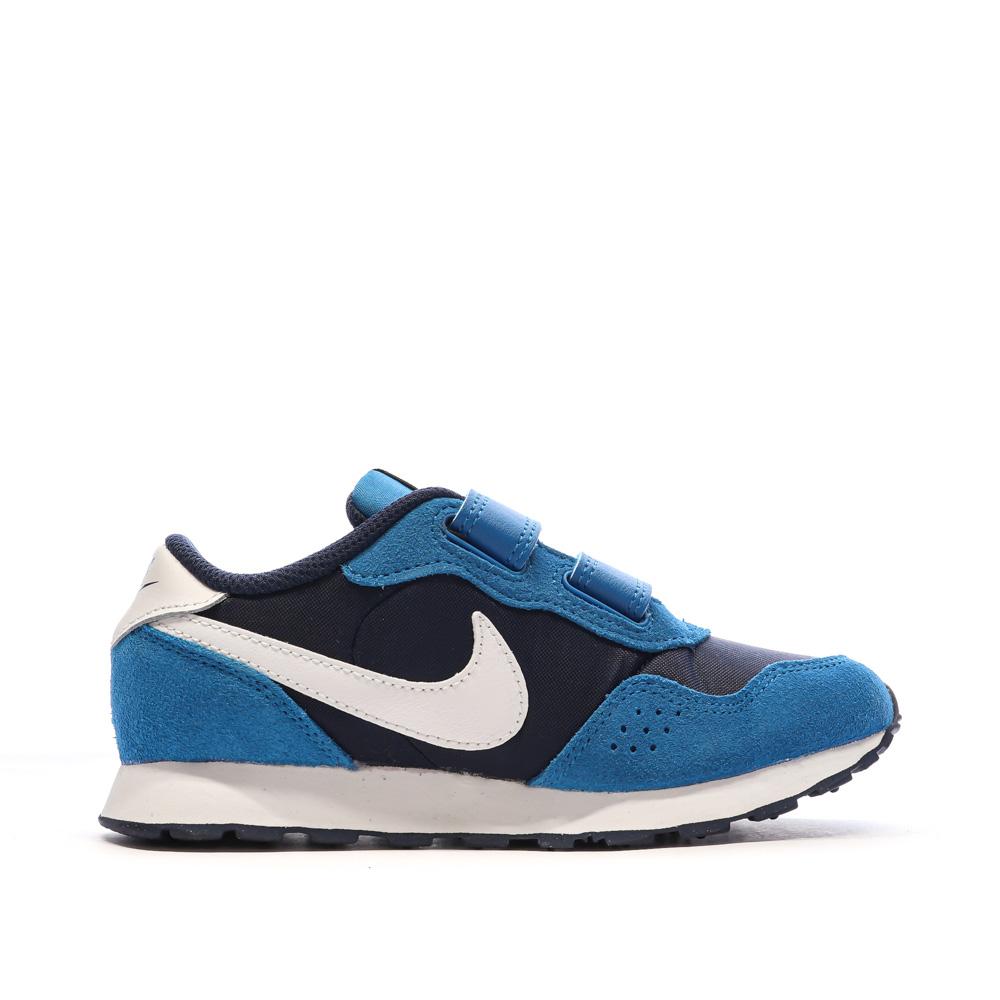 Baskets Bleu Garçon Nike Md Valiant vue 2