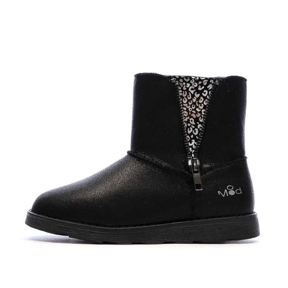 Boots Noir Fille MOD8 Aldize pas cher