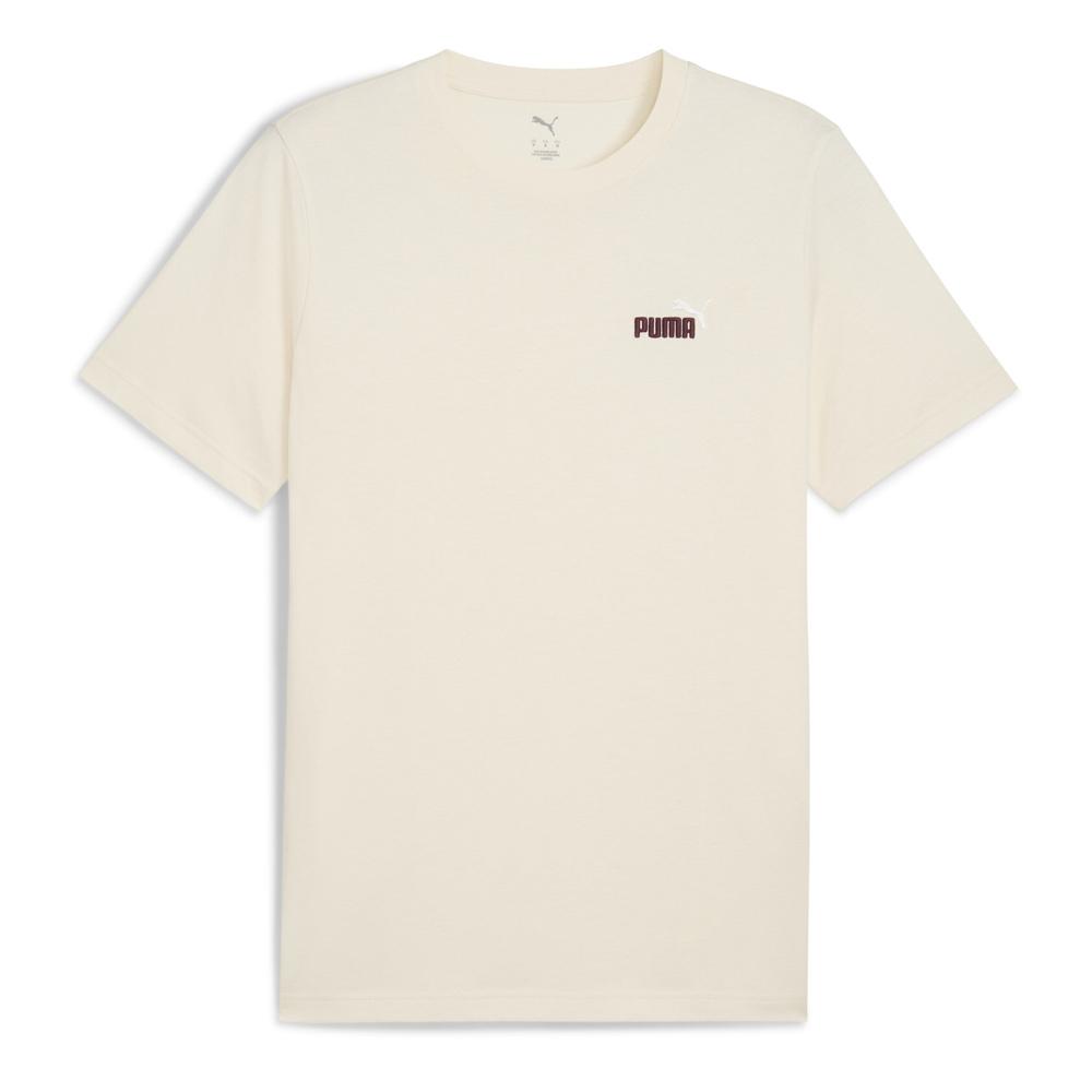 T-Shirt Beige Homme Puma Color pas cher