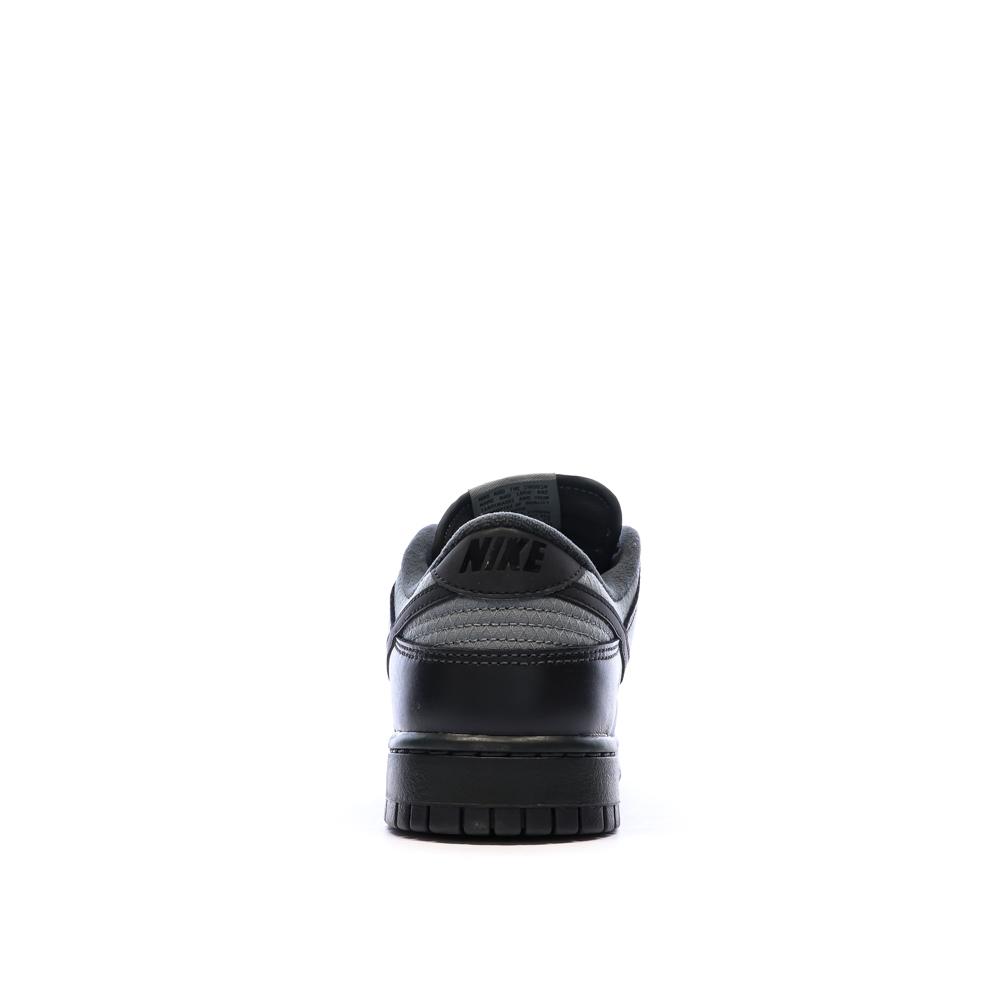 Dunk Low Retro Noir Homme Nike vue 3